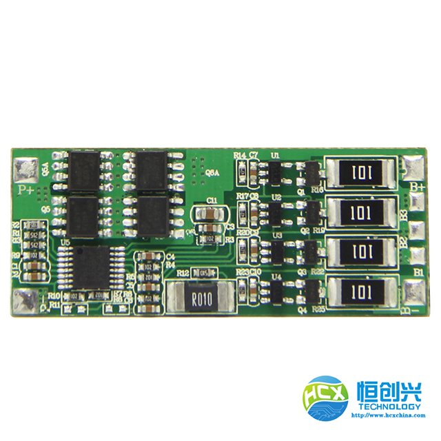 3-4串8A HCX-D119電量計(jì)鋰電池保護(hù)板
